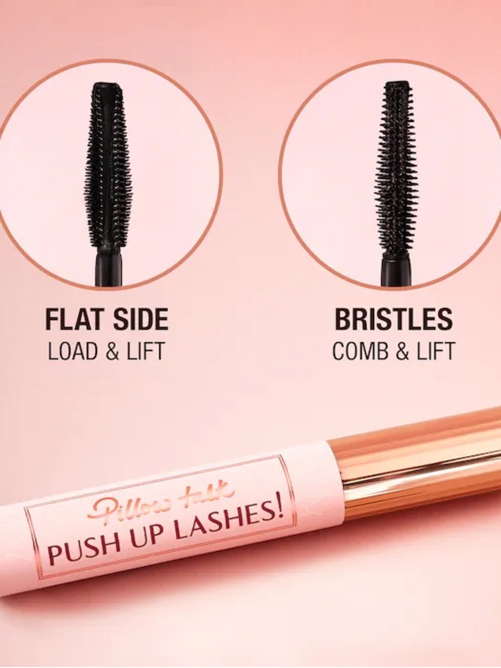 Charlotte Tilbury Pillow Talk Push Up Lashes Mascara in Super Black - Picture 6 of 7